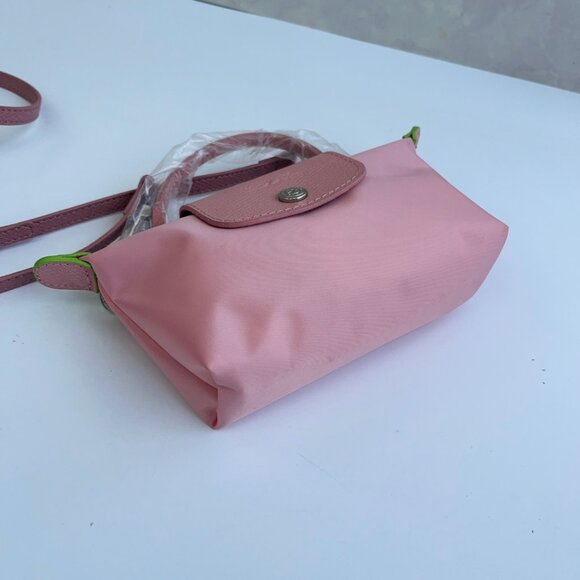 Longchamp Mini Bag in Pink and Green - Picture 5 of 7